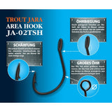 TROUT JARA AREA HOOKS JA-02TSH #06
