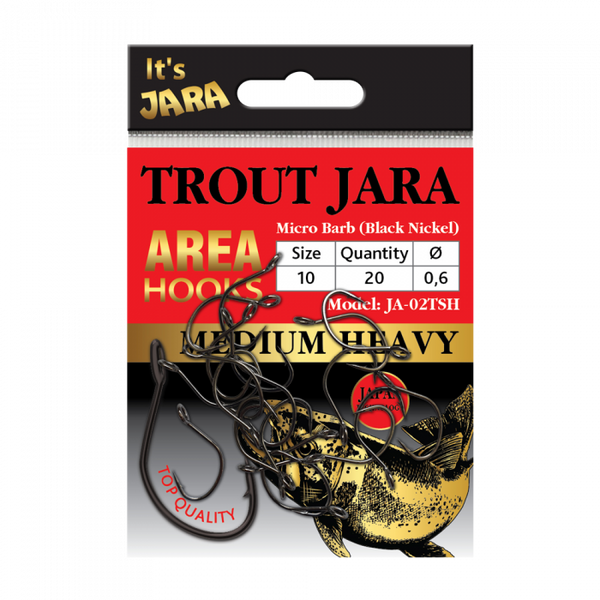 TROUT JARA AREA HOOKS JA-02TSH #10
