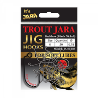 TROUT JARA JIG HOOKS JA-01JHS #6